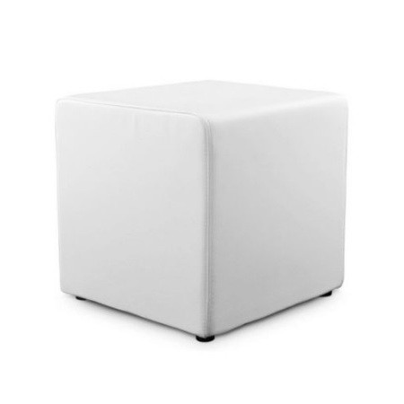 Witte Pouf